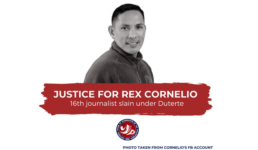 [Statement] Justice for Rex Cornelio, 16th journalist slain under Duterte