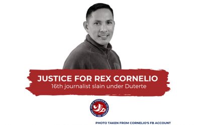 [Statement] Justice for Rex Cornelio, 16th journalist slain under Duterte