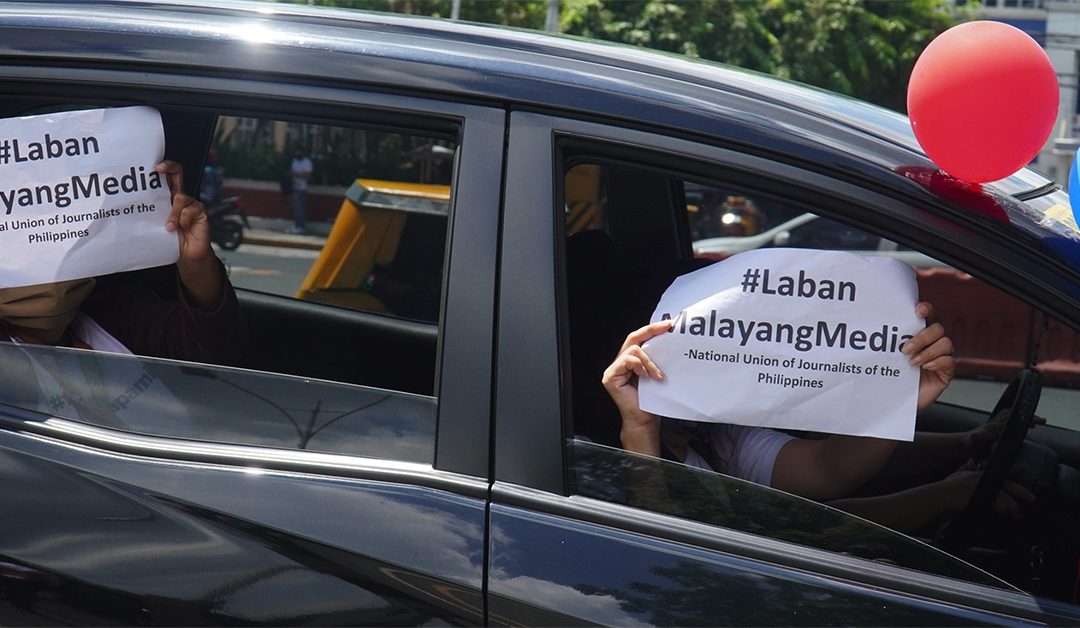 [News Release] NUJP holds motorcade for ABS-CBN Franchise