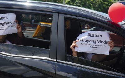 [News Release] NUJP holds motorcade for ABS-CBN Franchise