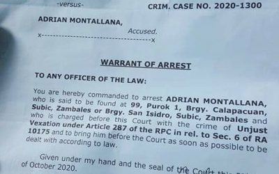 [Alert] Zambales journo posts bail for unjust vexation