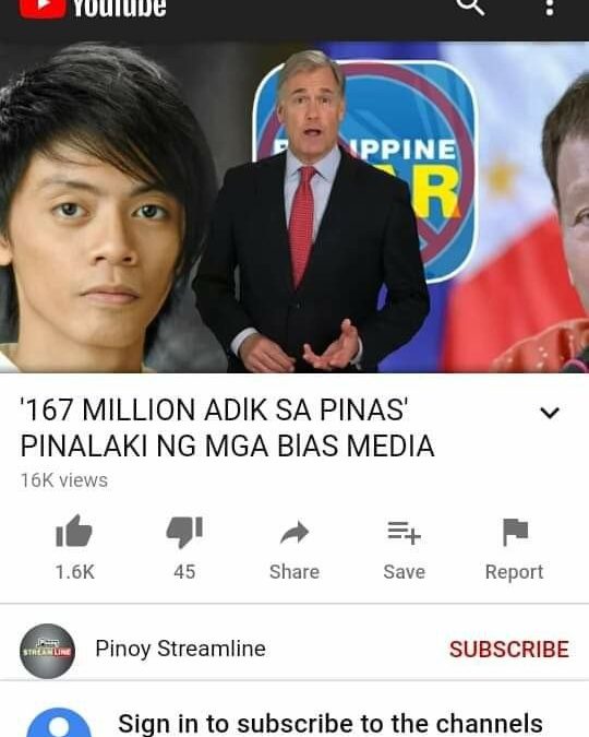 [STATEMENT] Philstar.com reporter targeted on YouTube