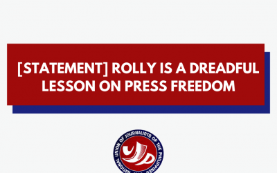 [Statement] Rolly is a dreadful lesson on press freedom