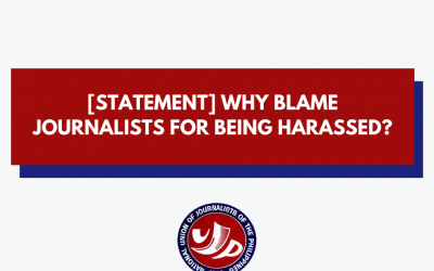 [STATEMENT] Why blame journalists for being harassed?