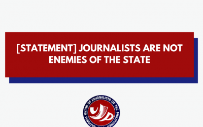 [Statement] Journalists are not enemies of the state