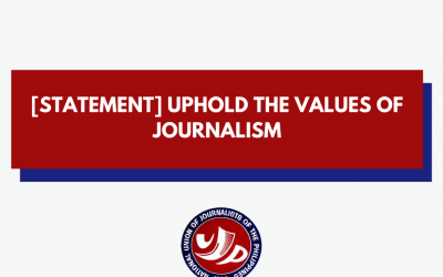 [Statement] Uphold the values of journalism