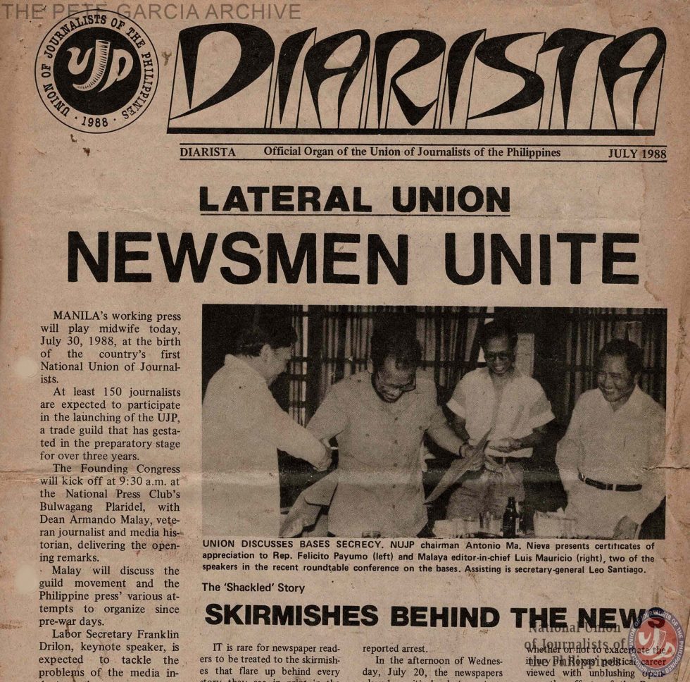 [Statement] 33 Years Later, Solidarity For Press Freedom And For Media ...