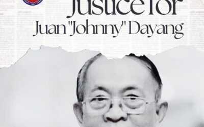 Justice for Johnny Dayang!