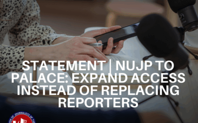 STATEMENT | NUJP to Palace: Expand Access Instead of Replacing Reporters